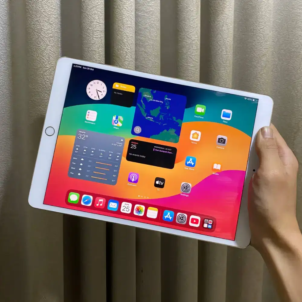 iPad Pro 10.5 2017 512GB Gold WiFi
Ex Resmi iBox PA/A