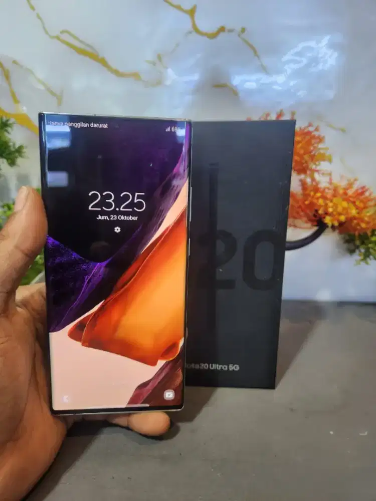 SAMSUNG NOTE 20 ULTRA 5G RAM 8/256GB ORIGINAL SEIN MULUS NORMAL