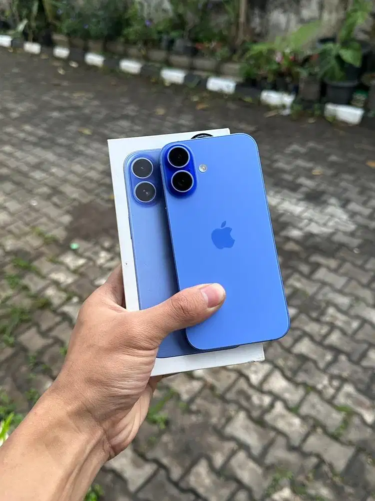 IPHONE 16 128gb RESMI IBOX/BLIBLI FULLSET NOMINUS SIAP PAKAI