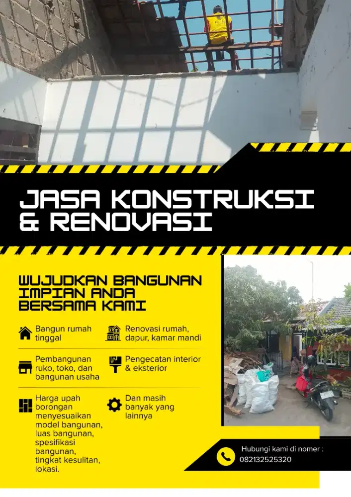 Jasa konstruksi dan renovasi