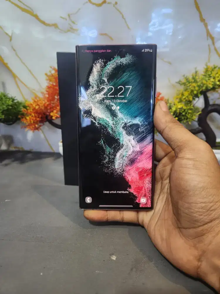 SAMSUNG S22 ULTRA 5G RAM 12/256GB ORIGINAL SEIN MULUS NORMAL