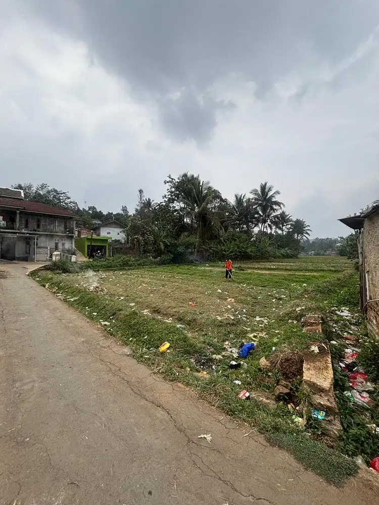 Tanah 500 meter akses mobil dekat pemukiman