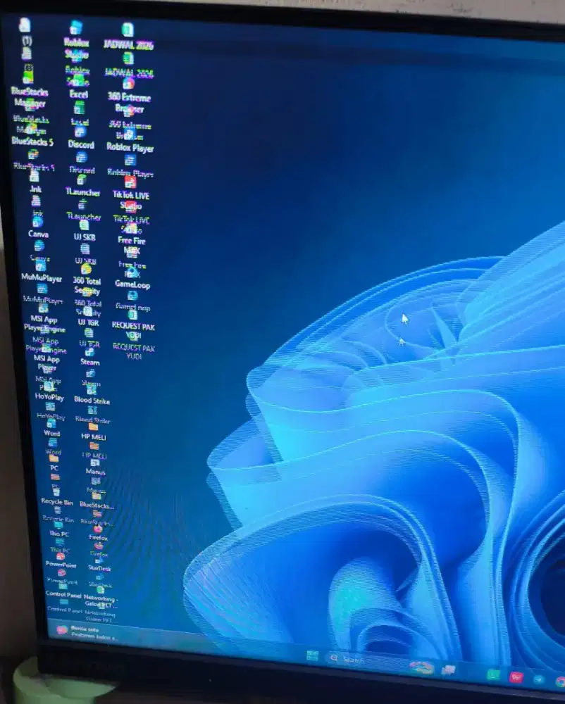 Lcd PC Lenovo RUSAK Nego