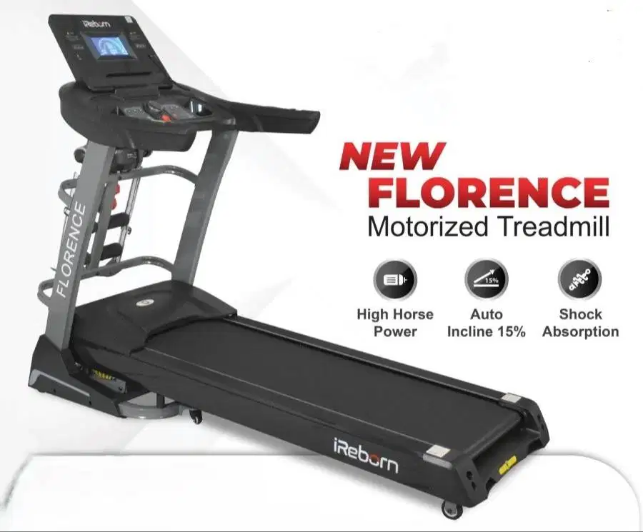 iReborn - Treadmill Elektrik Alat Fitness Florence