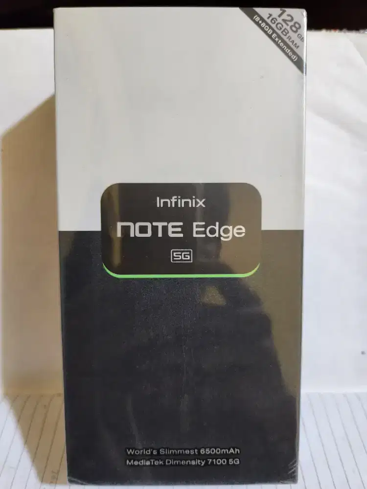 Infinix Note Edge 5G 8/128 Baru Segel Resmi
