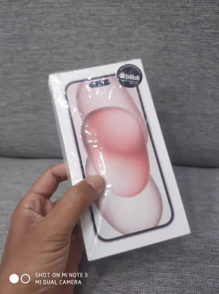 iphone 15 128gb new open box resmi indonesia