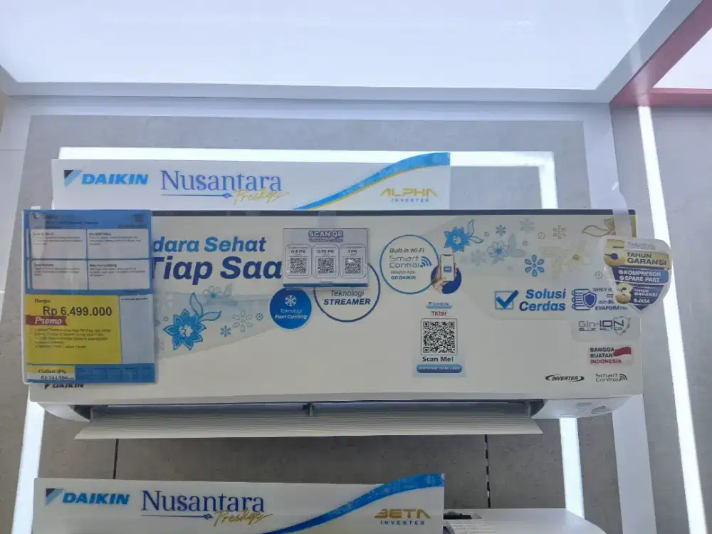 AC DAIKIN FTKH15YV14 0.5PK
Rp 6.499.000