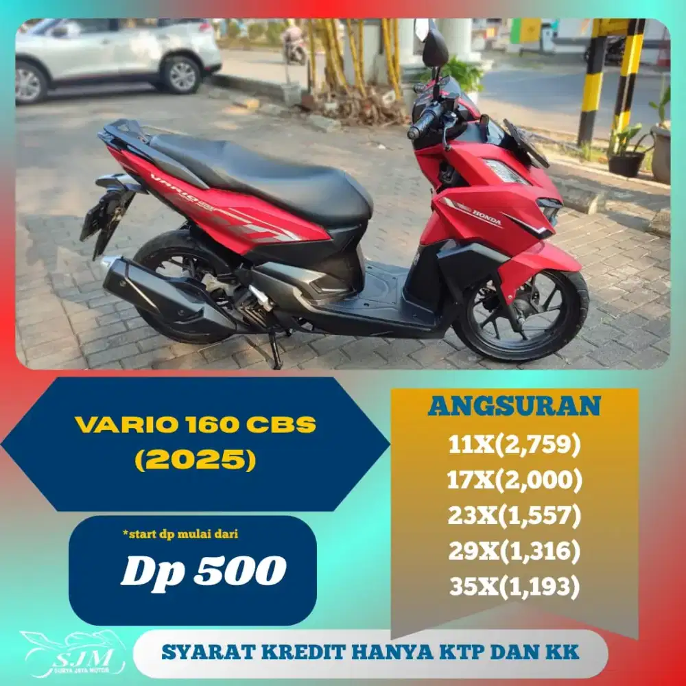 HONDA VARIO 160 CBS 2025 CASH & KREDIT