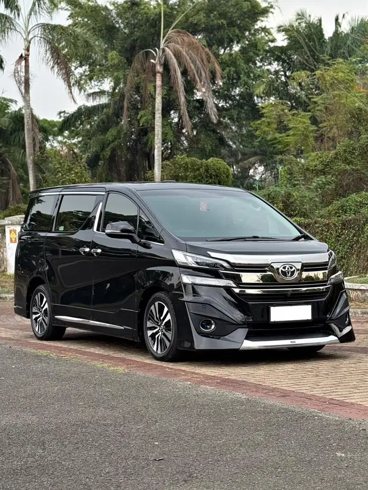 Km 80rb!! VELLFIRE G LIMITED 2017 BERKUALITASS