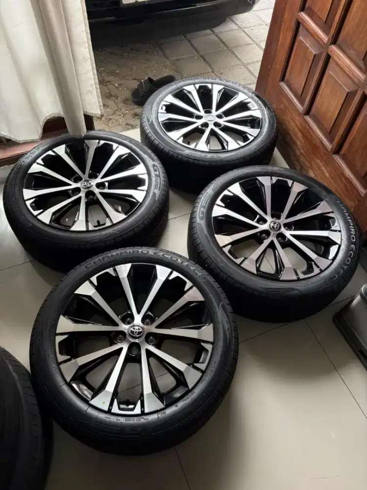 Velg Ban Veloz Q R17 Baru pakai sebulan