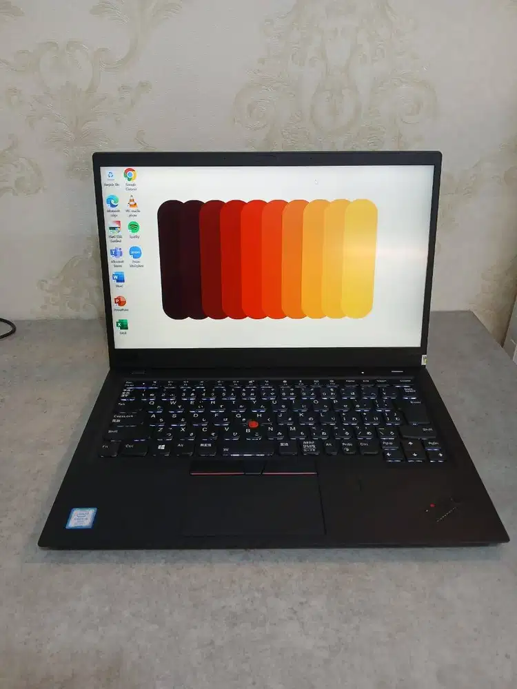 Laptop Lenovo ThinkPad X1 Carbon 6th TS intel i5 gen 8 RAM 8GB SSD 256
