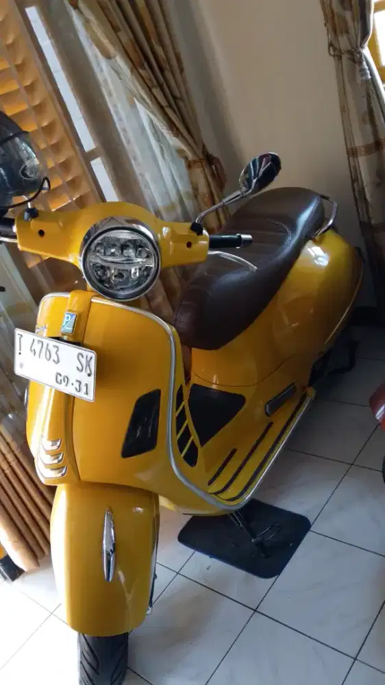 Vespa metik 2021 kumplit. Pjk on. Plat karawang