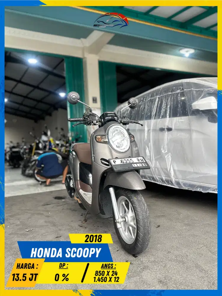 HONDA SCOOPY 2018 PLAT P NEGO SAMPE DEAL HIKMAH MOTOR KEPUH MALANG