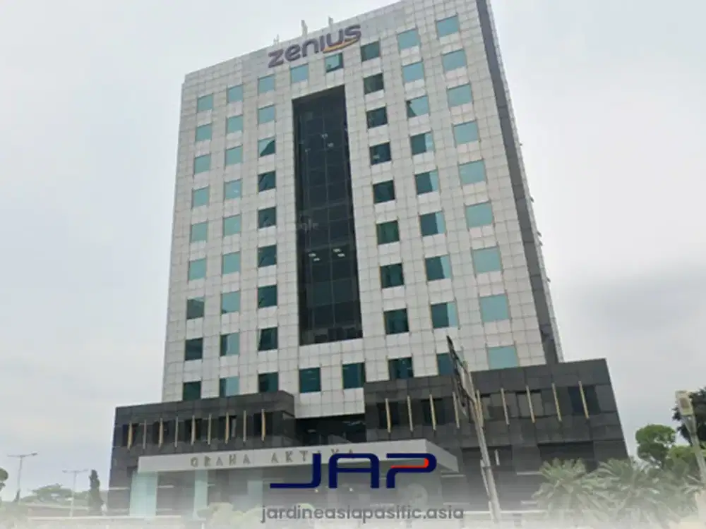 Kantor Graha Aktiva Luas 207.15 Sqm Bare di Kuningan