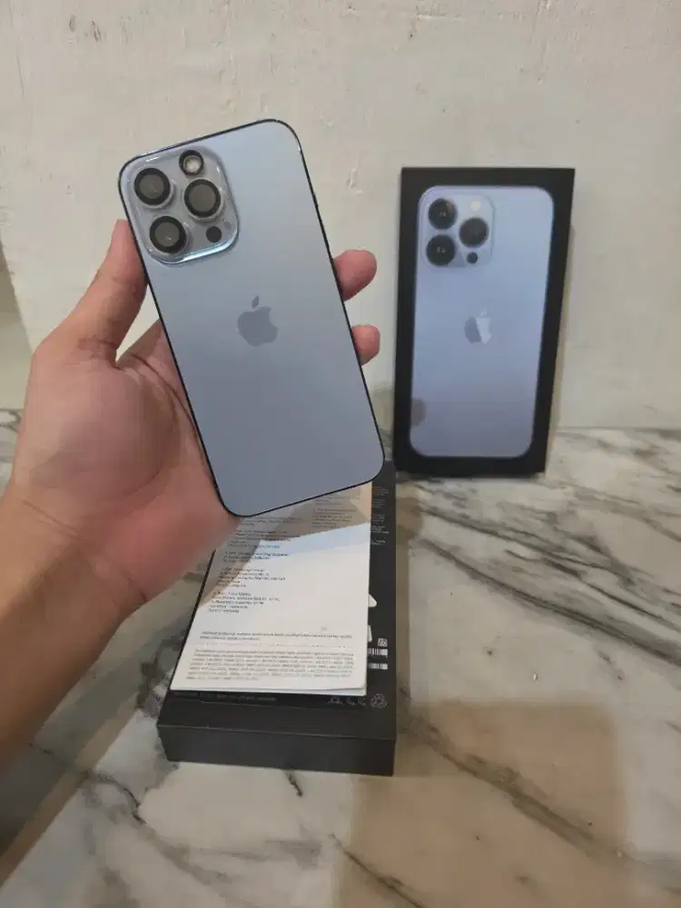 Iphone 13 pro siera blue 128gb Ibox Full ori