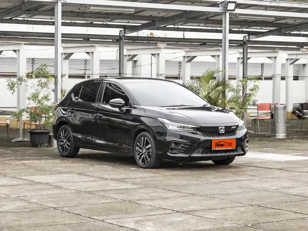 [BERGARANSI] HONDA CITY RS HATCHBACK MATIC TAHUN 2021 HITAM LOW KM