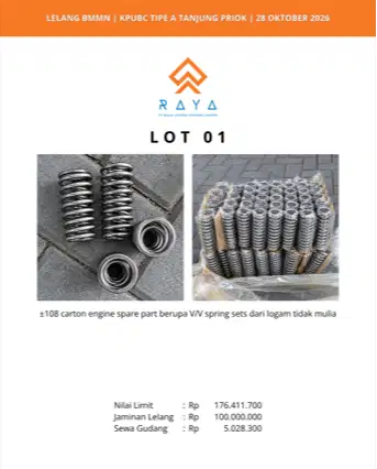 ENGINE SPAREPART V/V SPRING