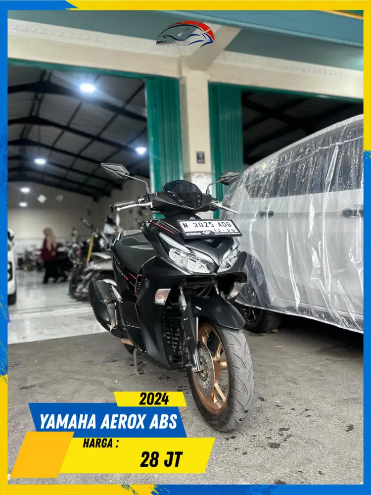 YAMAHA AEROX ABS 2024 NDANG PANTAU BOLOH HIKMAH MOTOR KEPUH MALANG