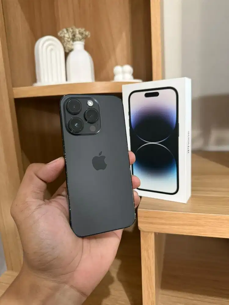 Iphone 14 pro 256gb ibox full original bh 93% lengkap
