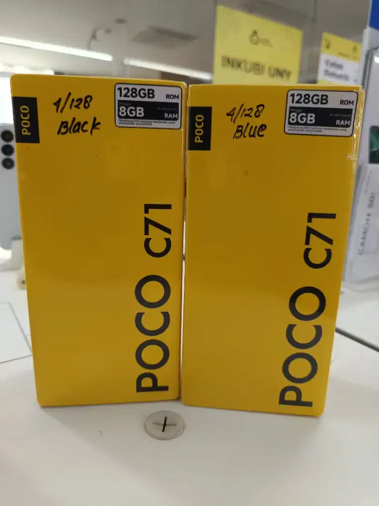 POCO C71 4/128 new segel
