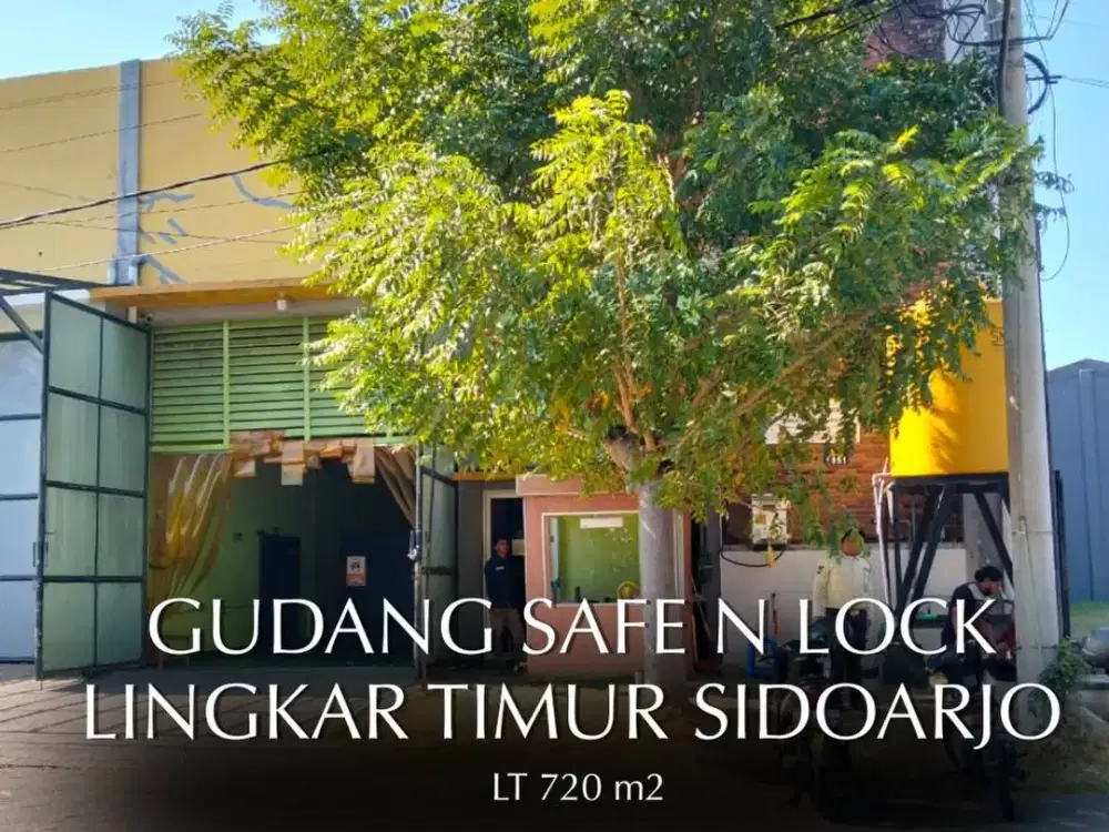 Di Jual Gudang di Safe n lock Lingkar Timur