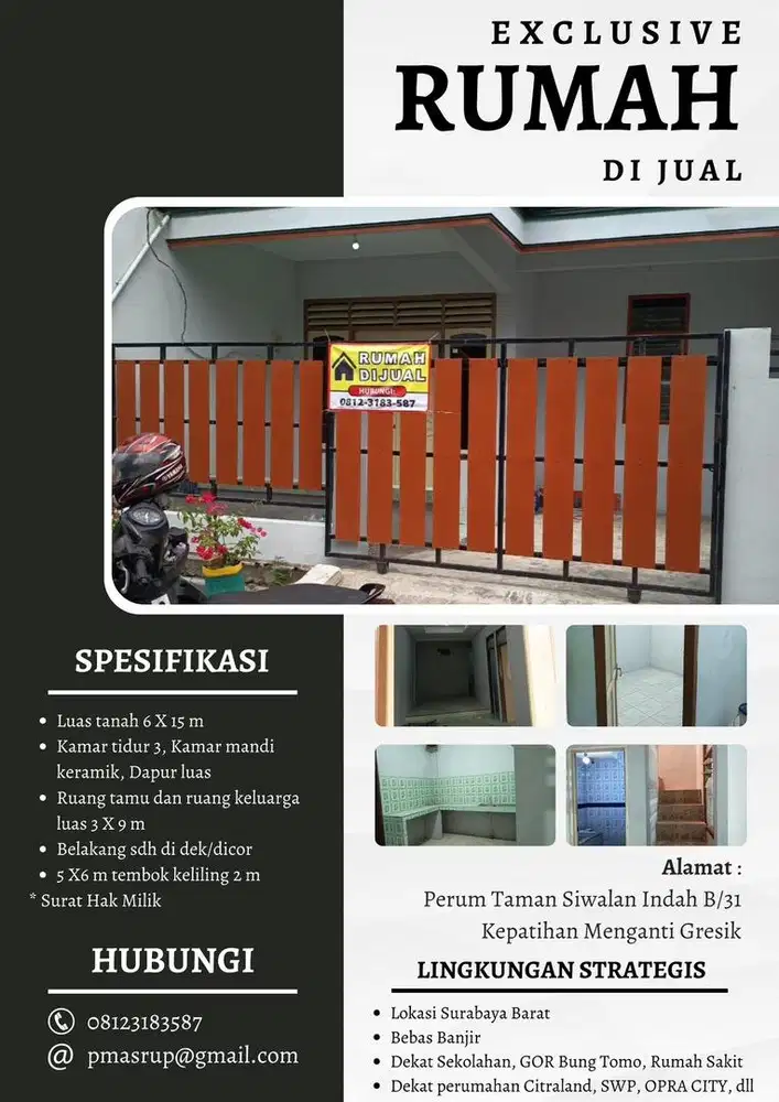 Dijual segera rumah bagus  siap huni