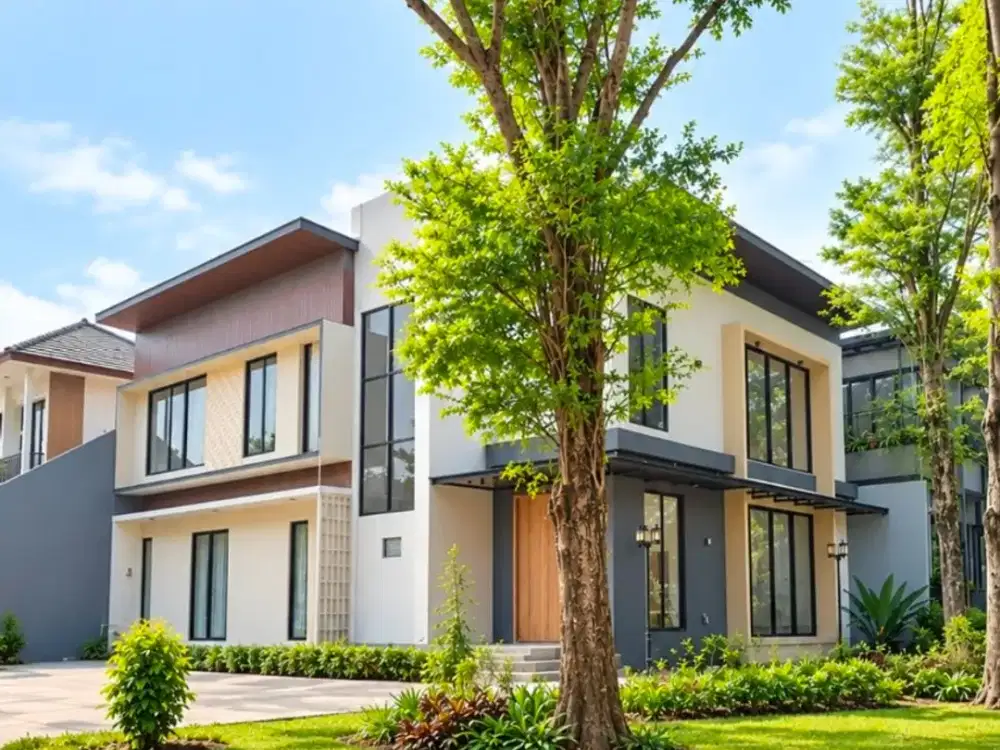 Rumah Hook 2 Lantai 4+1 Kamar Selatan dan Timur di Avani