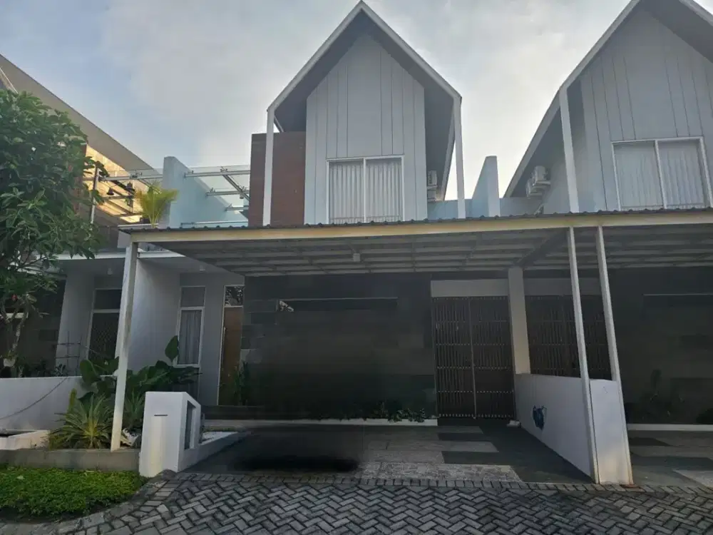 Rumah Royal Residence Cluster Baru Full Furnish Mewah , Hadap Utara *Dijual Cepat ‼*