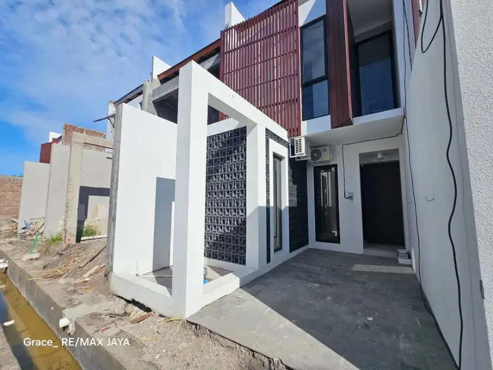 Rumah Baru Minimalis 2 Kamar Tidur Dijual di Sanur, One Gate System