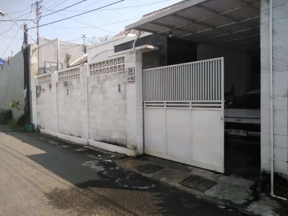 Rumah Dijual Strategis Tengah Kota Jl Srigading Mangkubumen Banjarsari