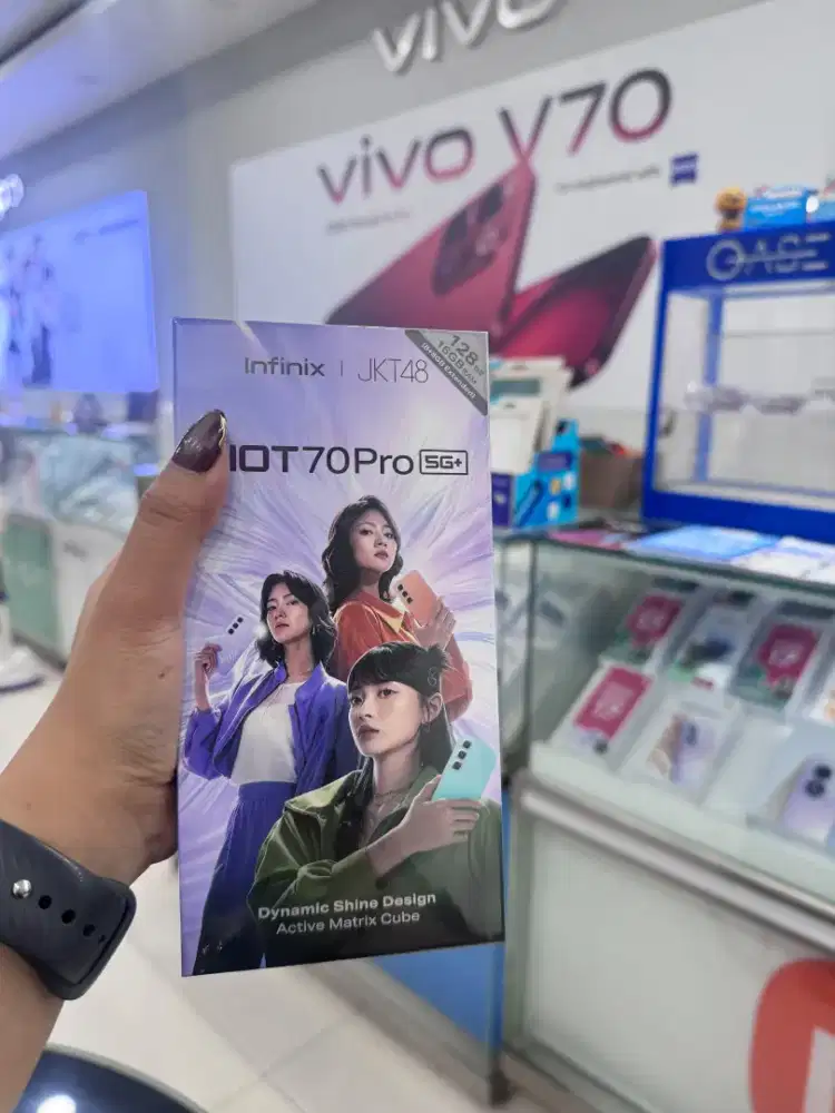 New rilis infinix Hot 70 Pro 5G+ 8\128 Segelbox , garansi resmi