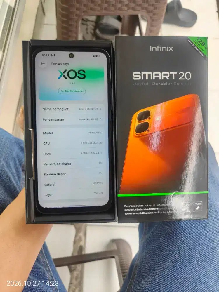 Smart 20 4/128 fullset no minus no cacad like new