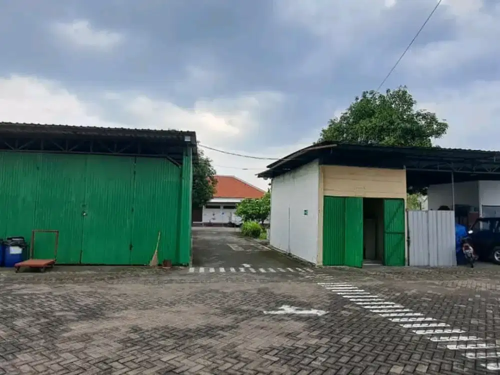 RIC.A083 MURAH Pabrik Krian Sidoarjo Strategis Bisa untuk Berbagai Usaha, Siap Pakai
