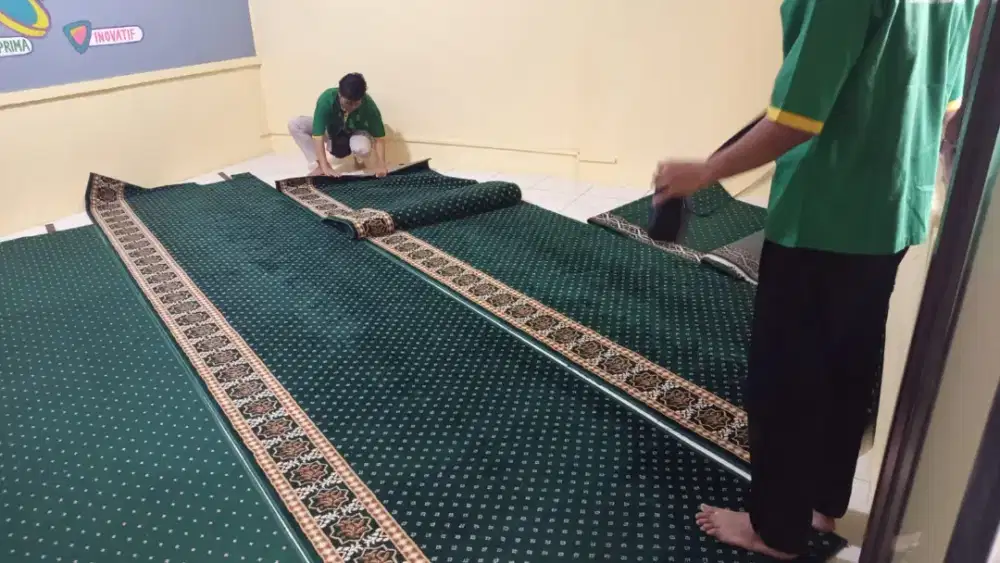 Ready Karpet Masjid Free Pasang
