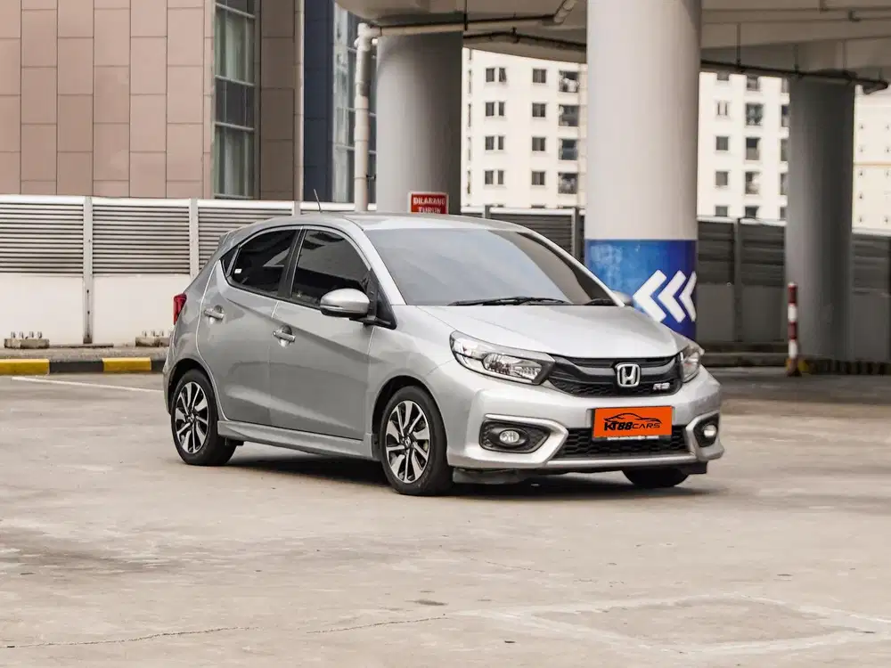 [BERGARANSI] HONDA BRIO RS 1.2 MATIC TAHUN 2022 SILVER GENAP LOW KM