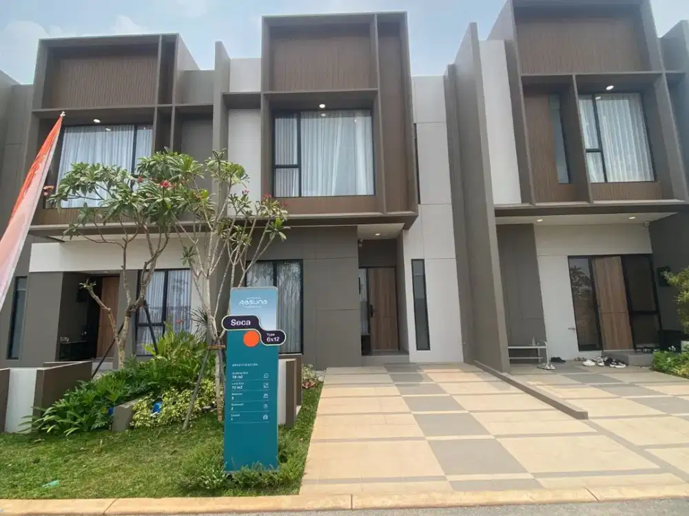 Dijua Rumah di Cluster Ryil Sutera Rasuna Tipe Seca 2 Lantai