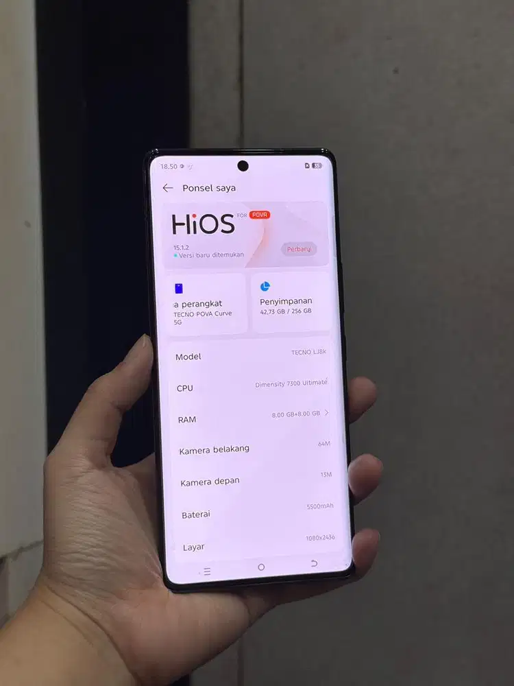 Tecno pova curve 8/256