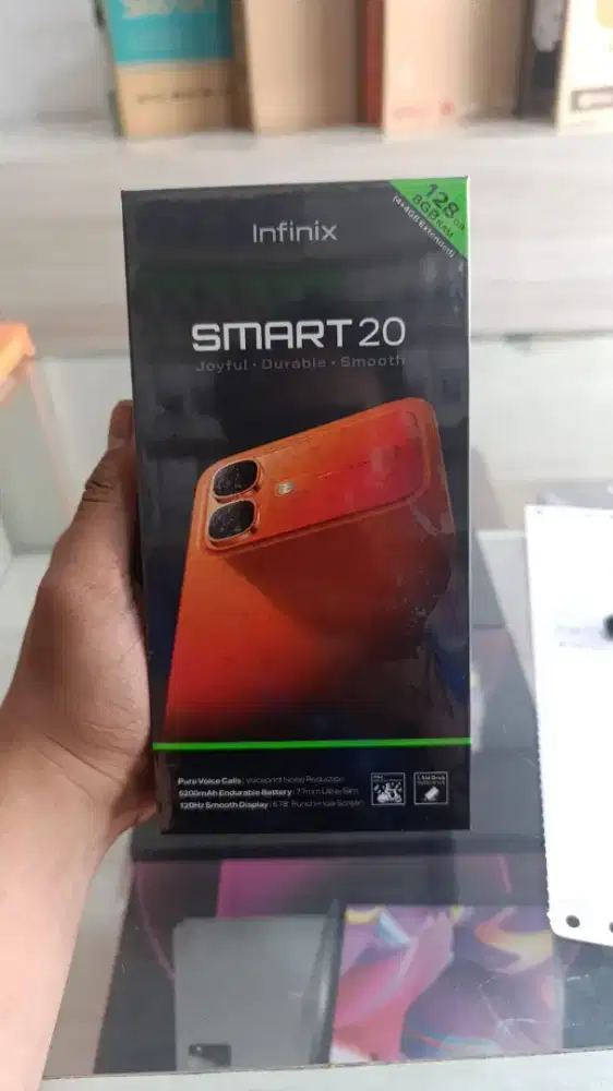 NEW INFINIX SMART 20 4+4/128 GARANSI RESMI