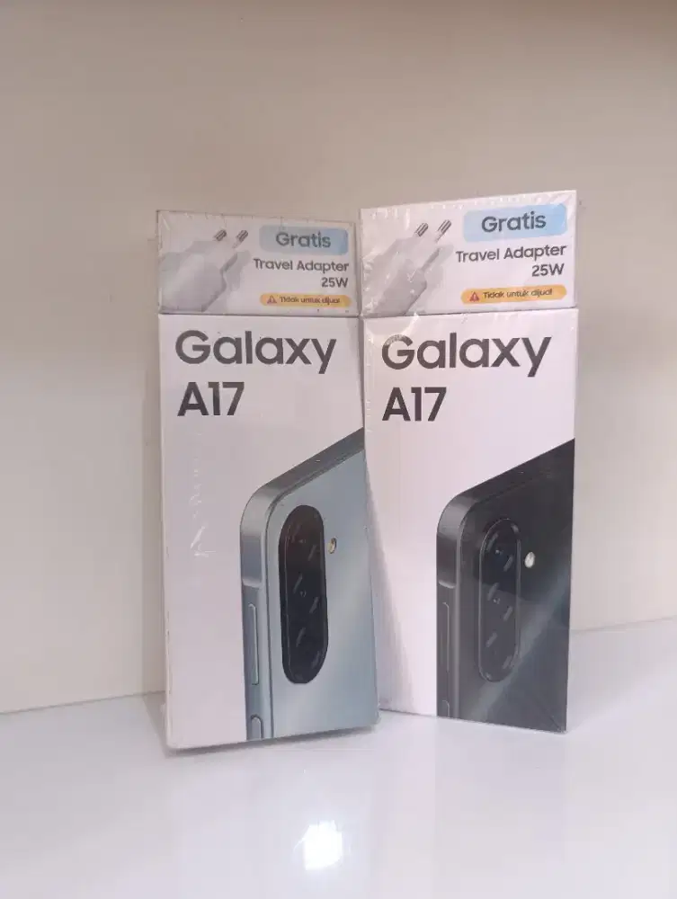 NEW SAMSUNG GALAXY A17 8/256 GARANSI RESMI