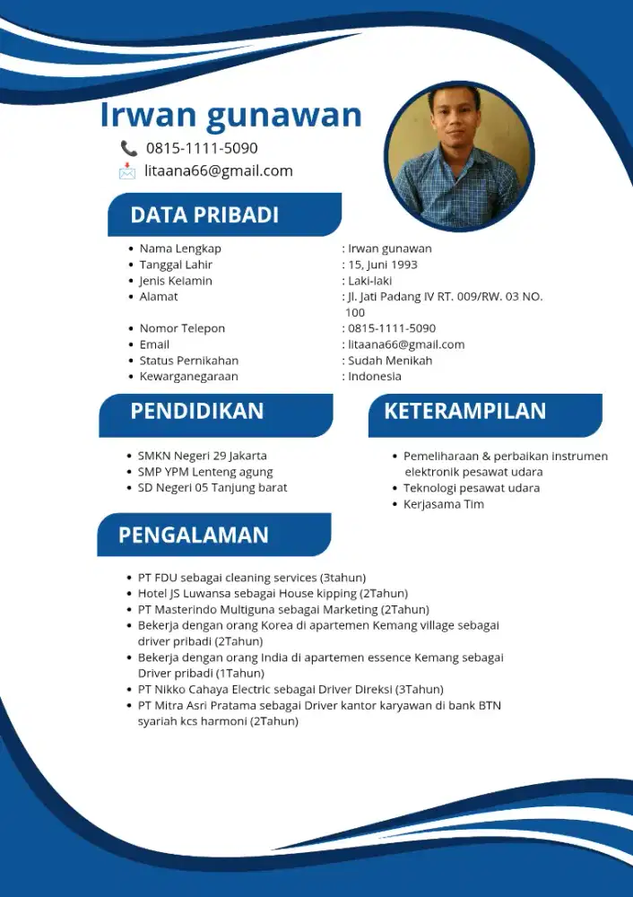 mencari pekerjaan driver