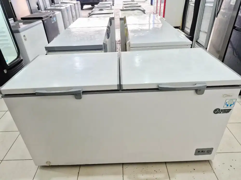 FREEZER MIDEA 600L MULUS SIAP PAKAI