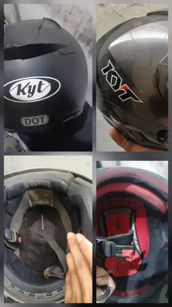 Jual aja helm KYT venom & dj maru