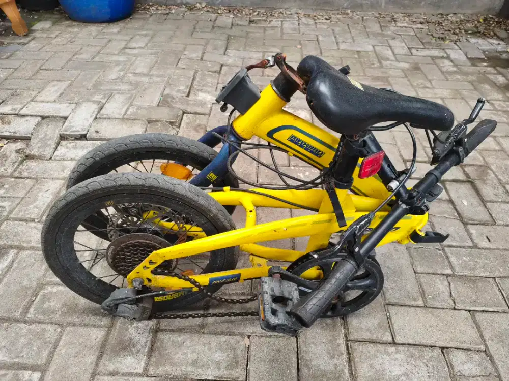 Jual cepat sepeda lipat Ambrosio maximo pegare
