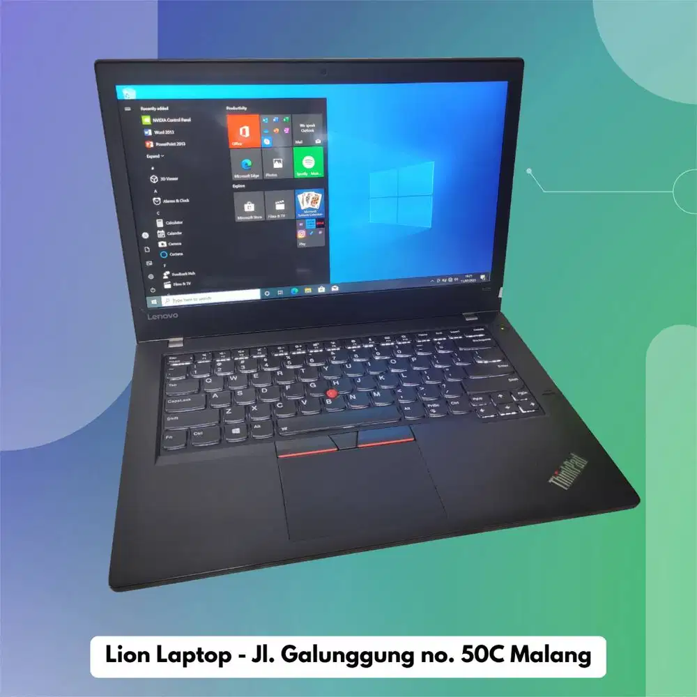 RAM 8GB SSD 256GB Core i5 Lenovo Thinkpad T470 [27|10]