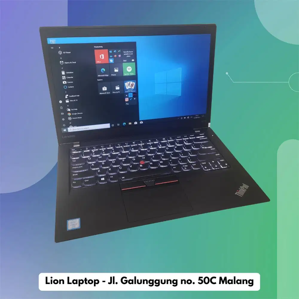 RAM 8GB SSD 256GB Core i5 SLIM Lenovo Thinkpad T470s [27|10]