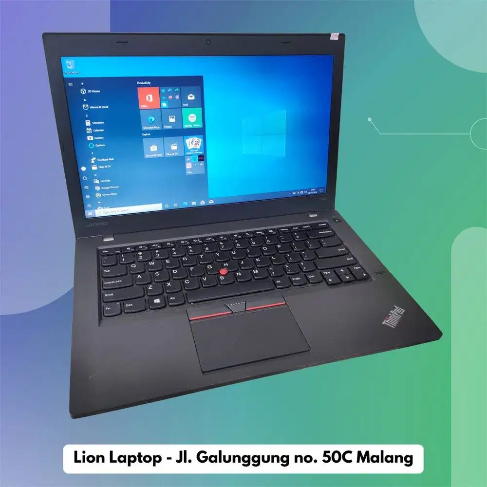 RAM 8GB Core i7 SSD 256GB Lenovo Thinkpad T460 [27|10]