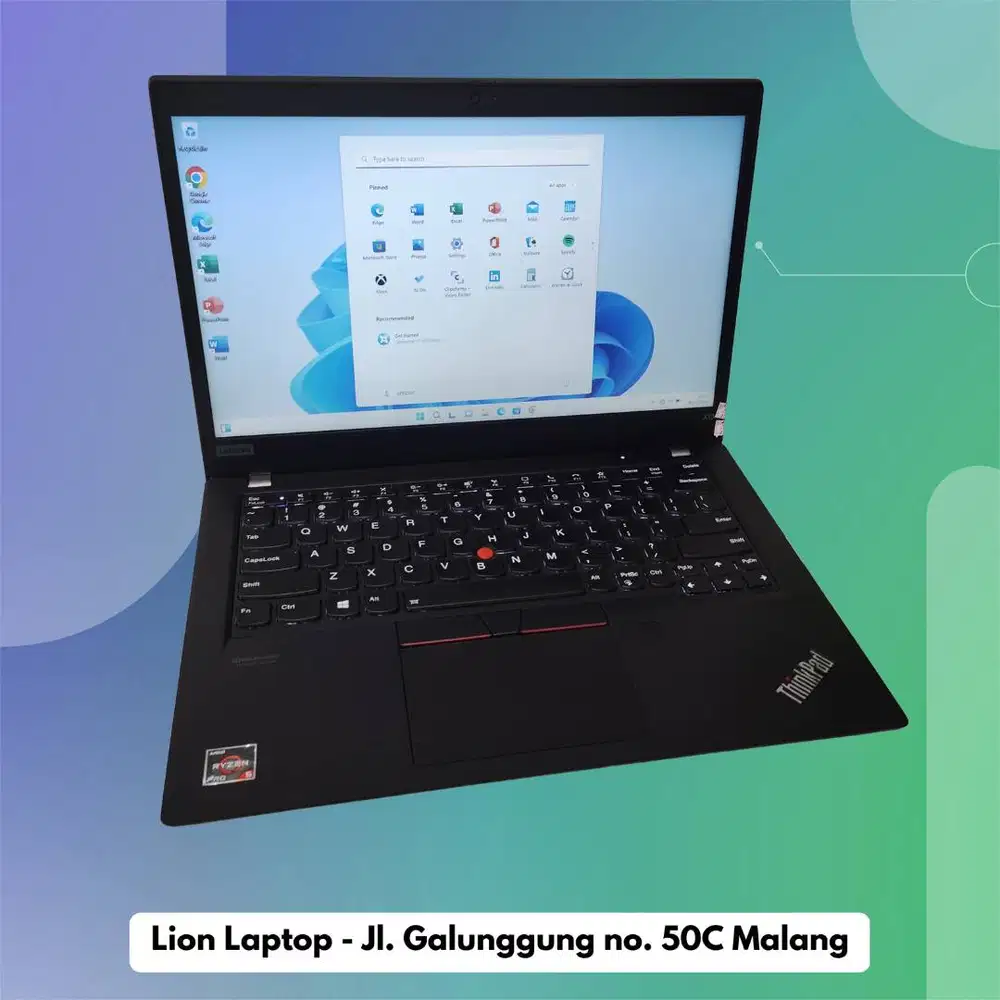 RAM 32GB AMD Ryzen 5 PRO-4650U Lenovo Thinkpad X13 SSD 256GB [27|10]