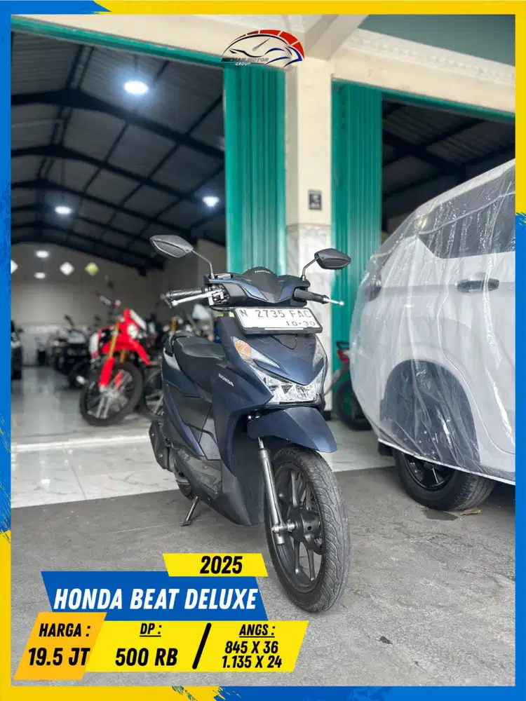 HONDA BEAT DELUXE KEYLESS 2025 CIAMIK LURR HIKMAH MOTOR KEPUH MALANG