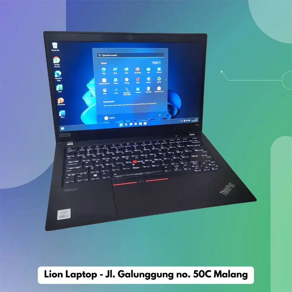 RAM 32GB Core i7 Gen 10 Slim SSD 256GB Lenovo Thinkpad T14S [27|10]
