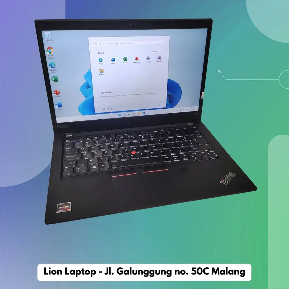 RAM 16GB AMD Ryzen 5 PRO VGA 2GB Lenovo Thinkpad T495 [27|10]